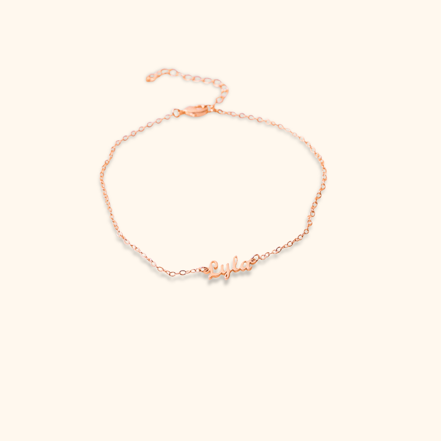 Personalized Anklet with Name