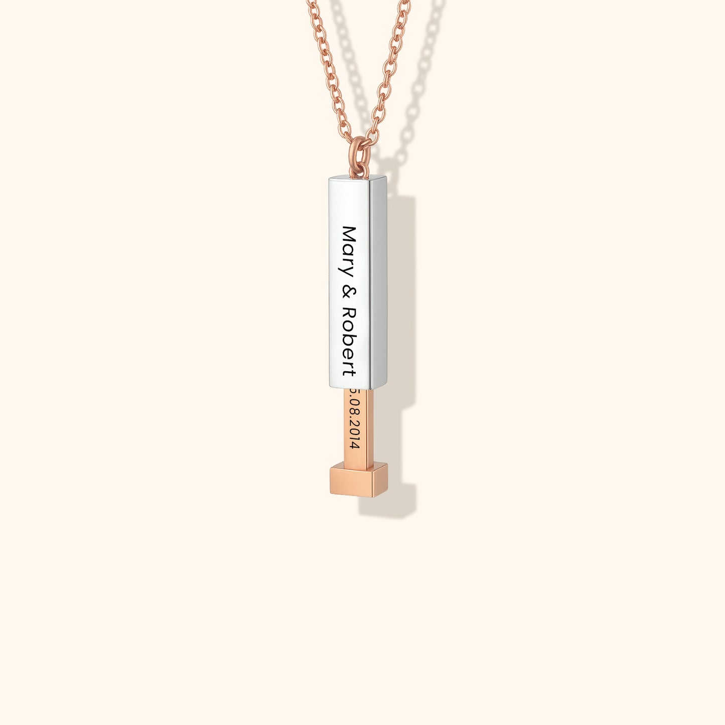 Halsband med Dold Meddelande