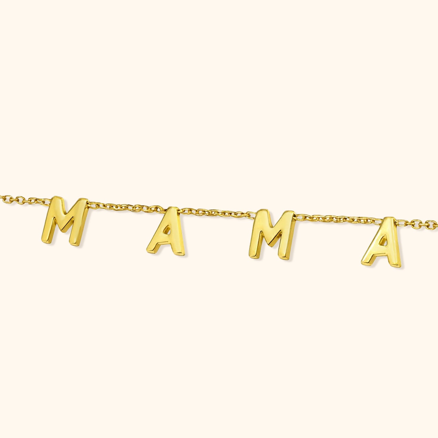 Personligt Graverat Initial Halsband