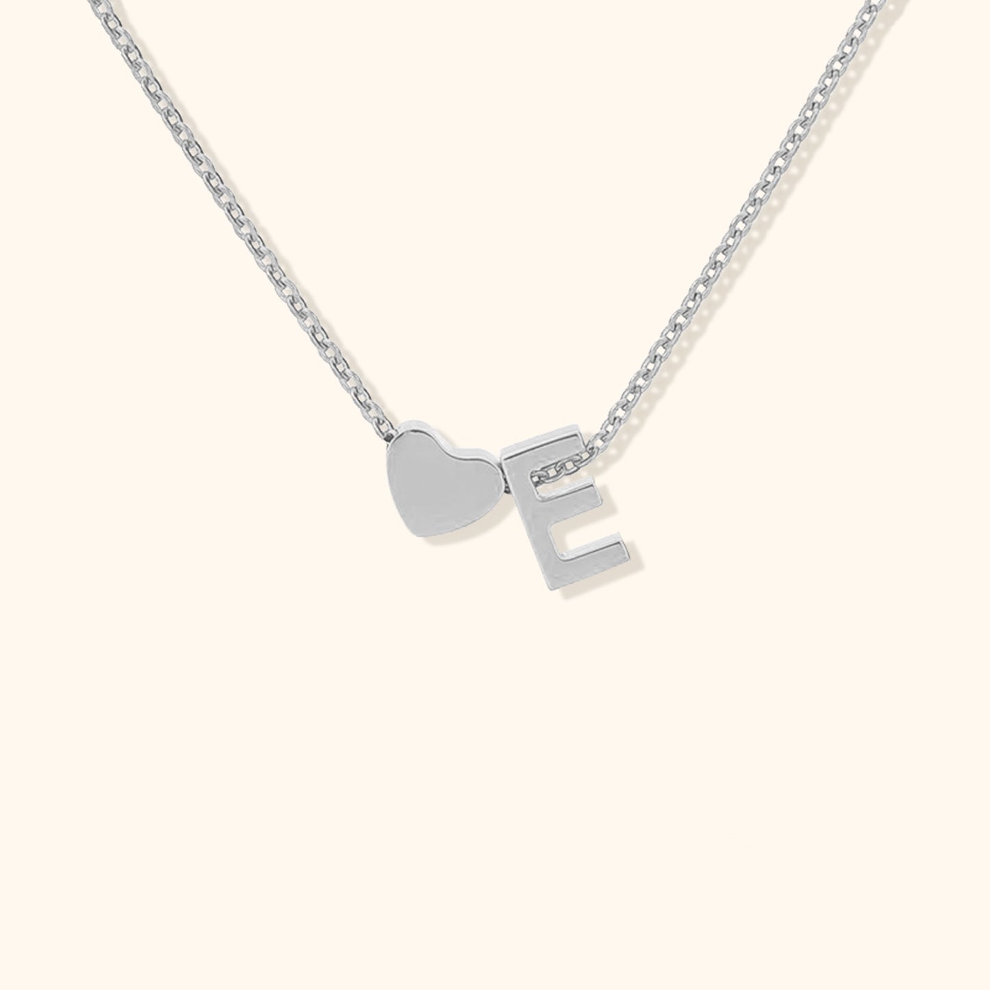Sweet Hjärta Initial Halsband