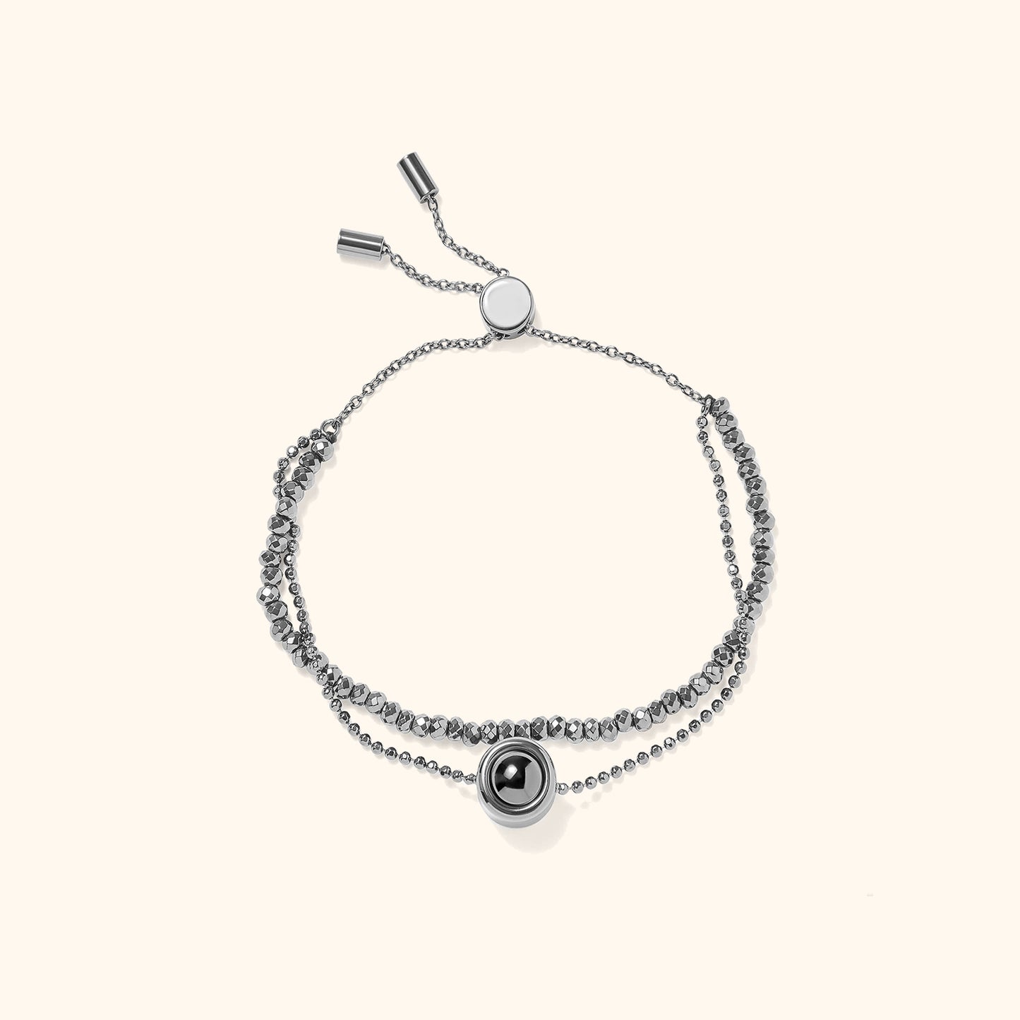 Personliga Kristall Projektion Armband