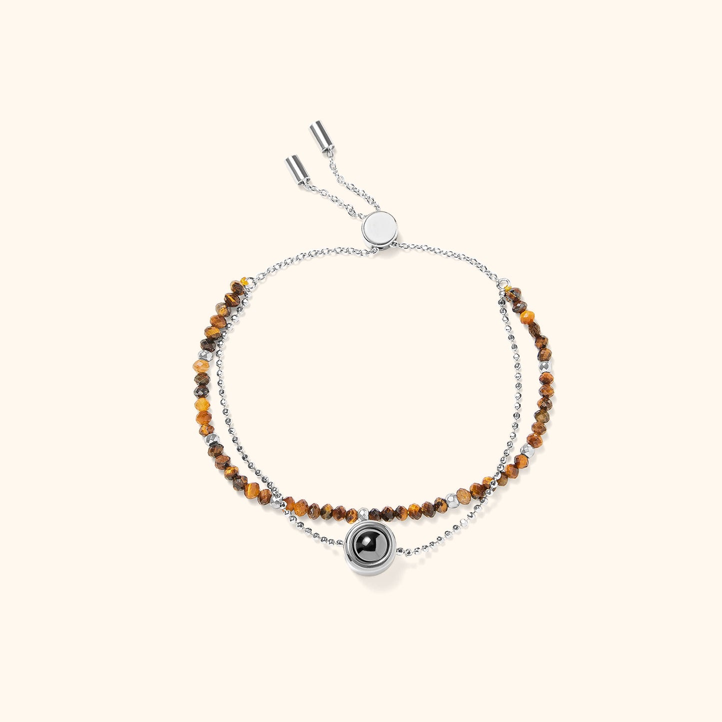 Personliga Kristall Projektion Armband