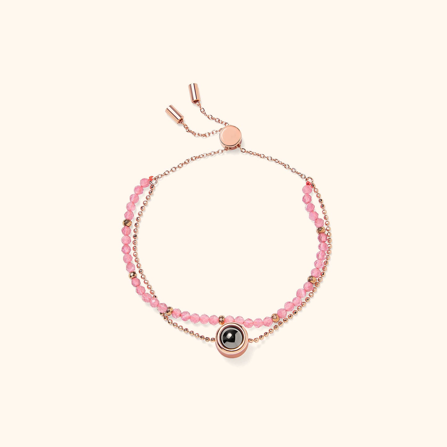 Personliga Kristall Projektion Armband