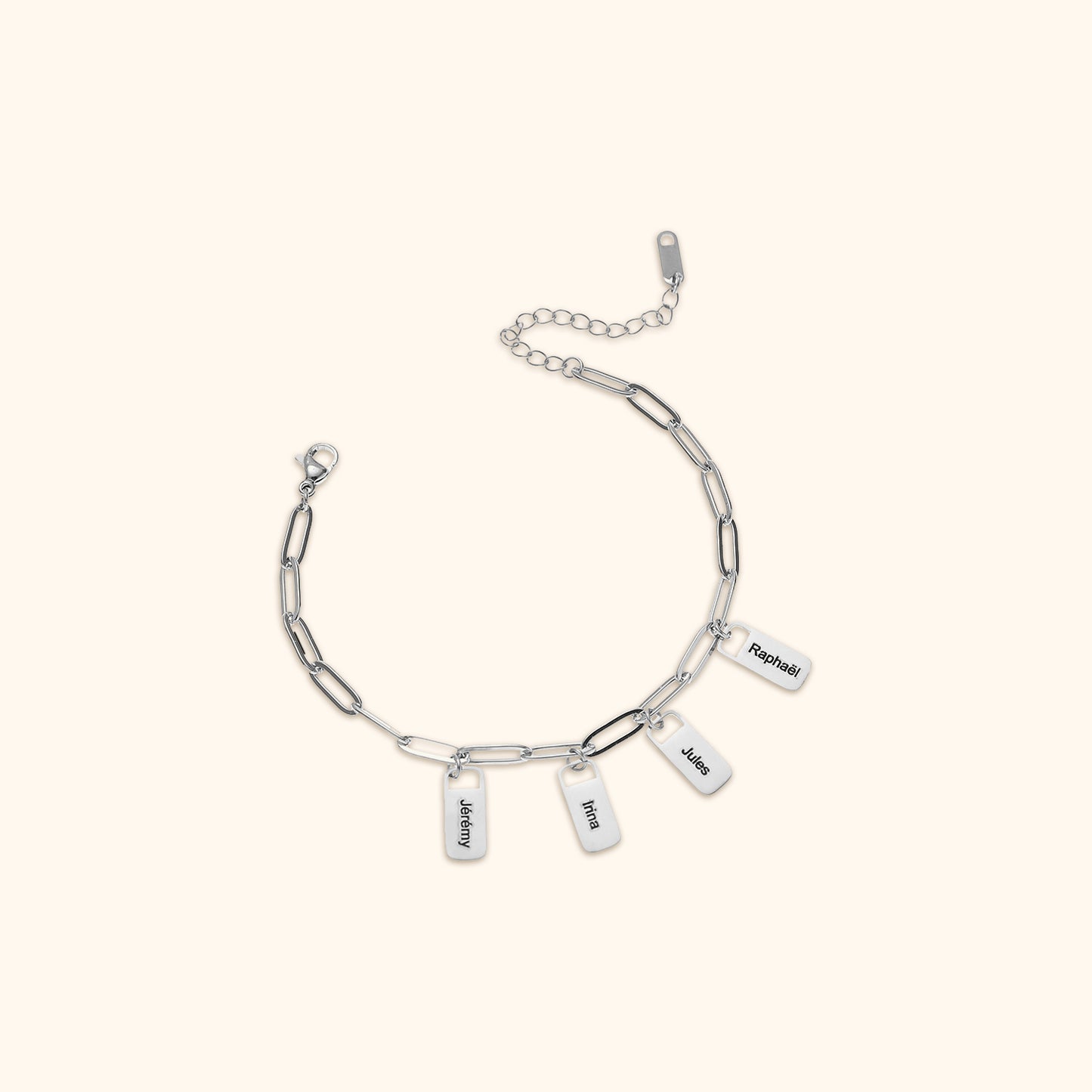 Anpassade Namn Berlock Armband