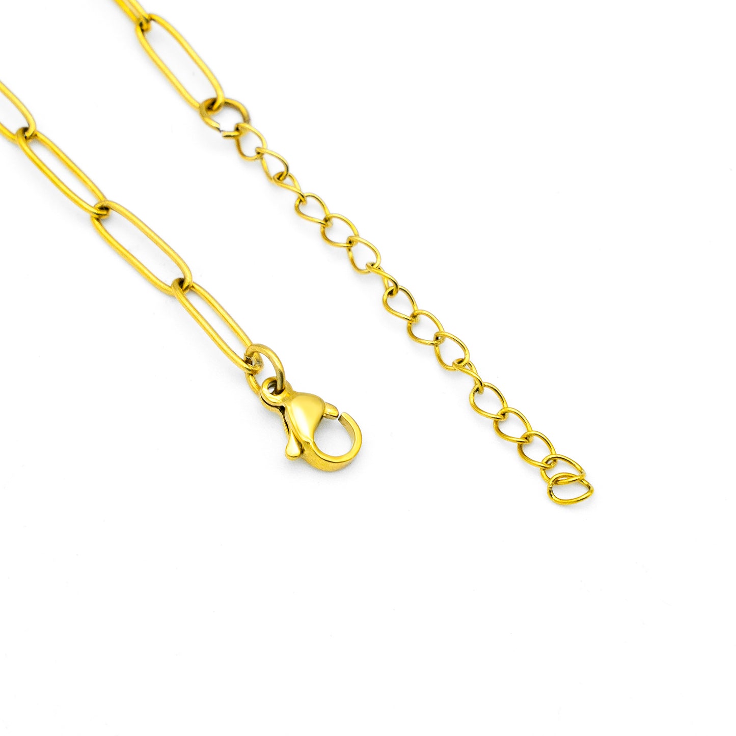 Elegant länkkedjearmband med projektionspärla