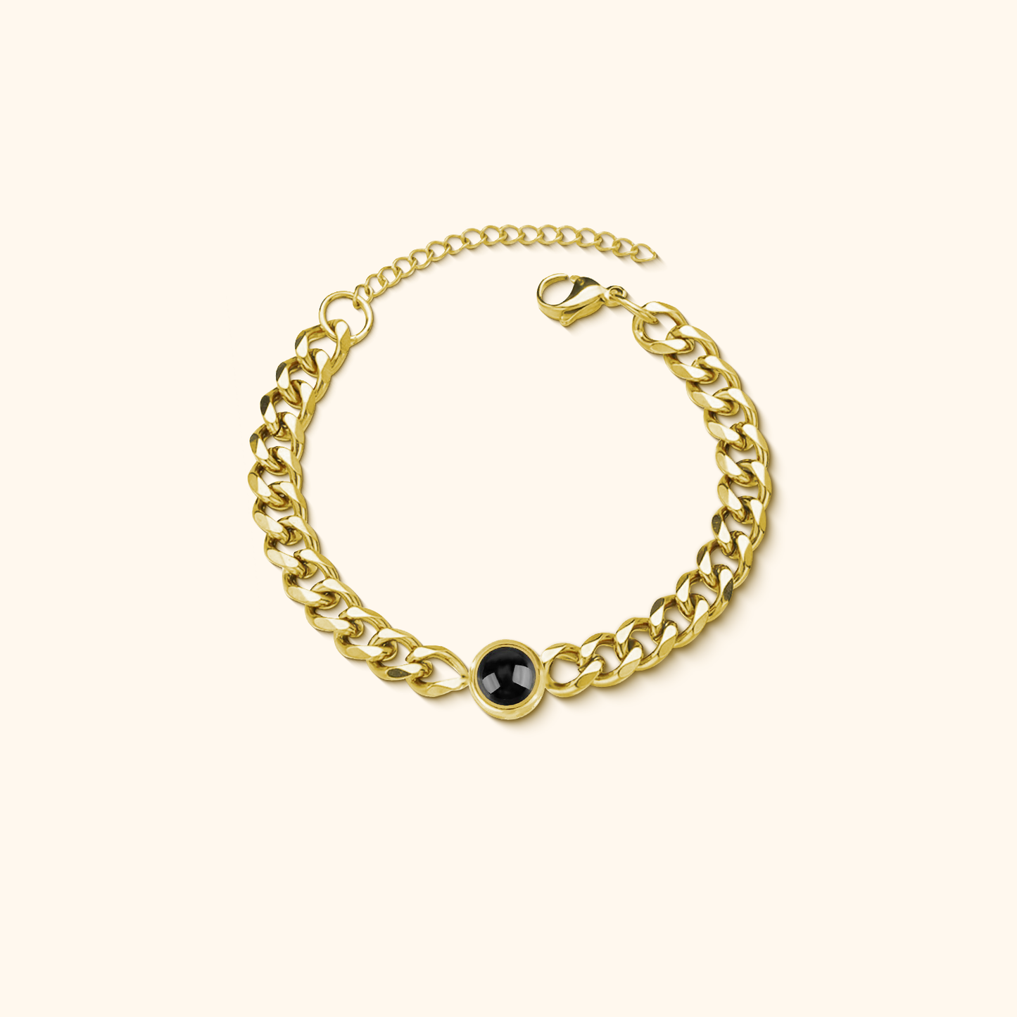 Personalized Cuban Projection Bracelet