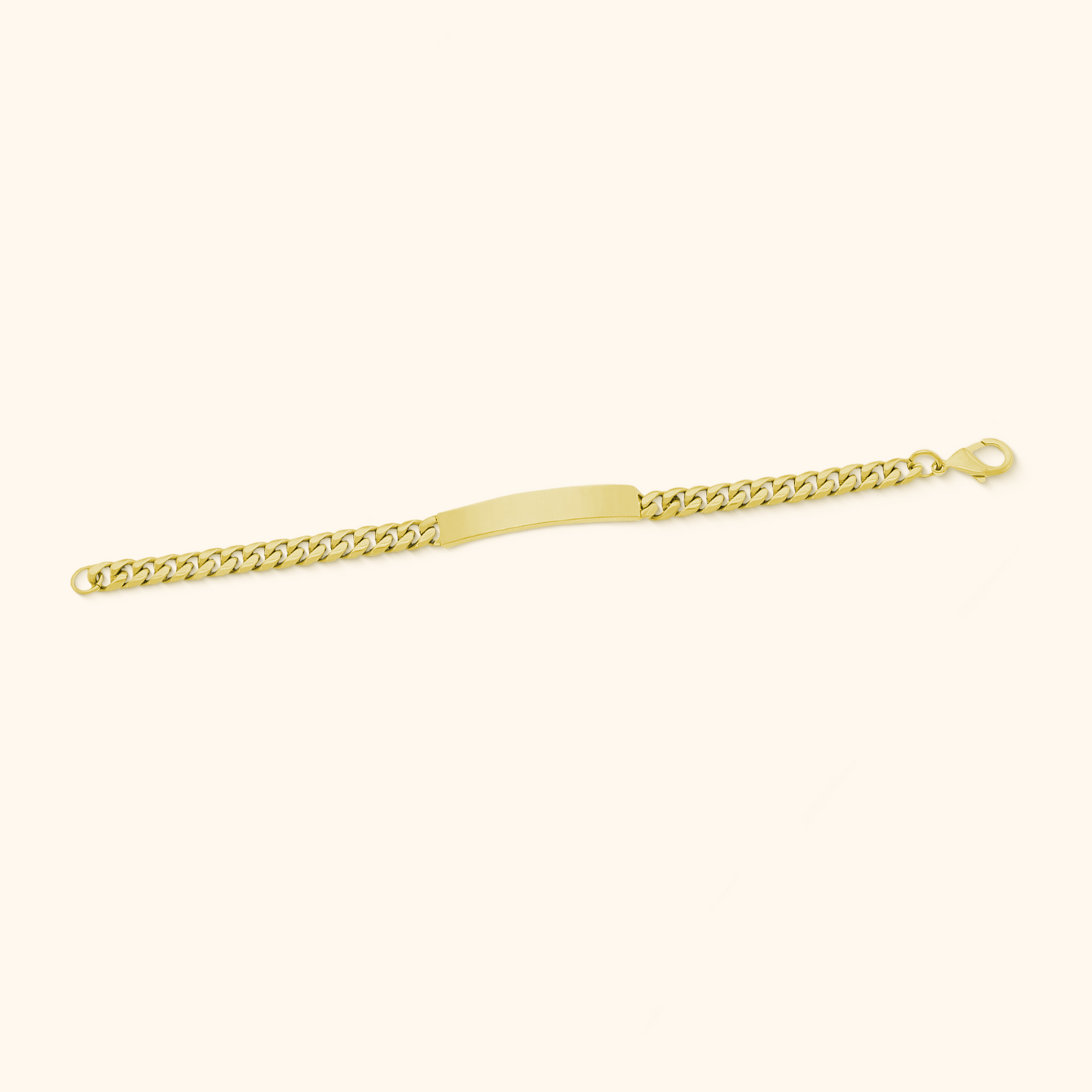 Personligt kubanskt pansararmband