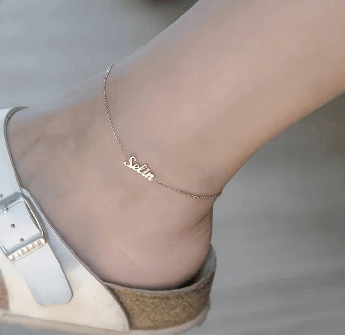 Personalized Anklet with Name