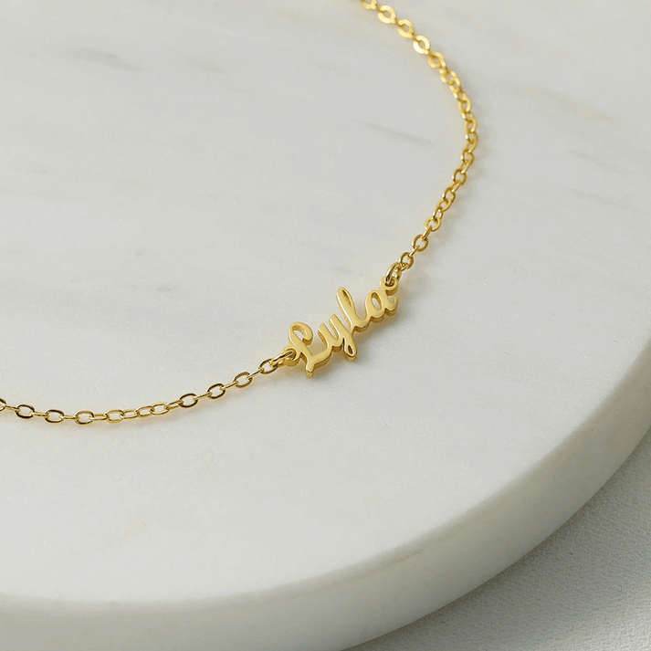 Personalized Anklet with Name
