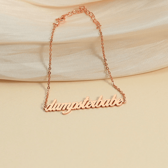 Personalized Anklet with Name