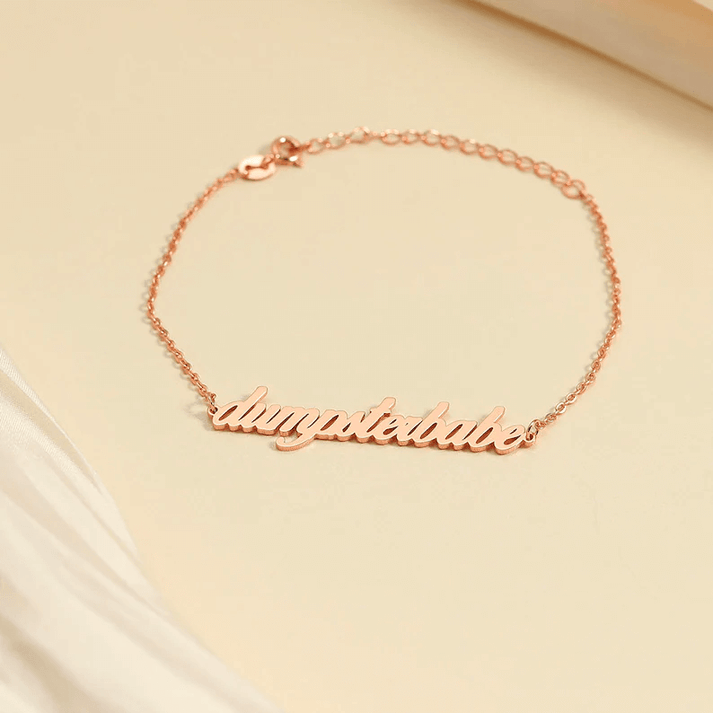 Personalized Anklet with Name