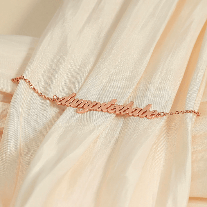 Personalized Anklet with Name