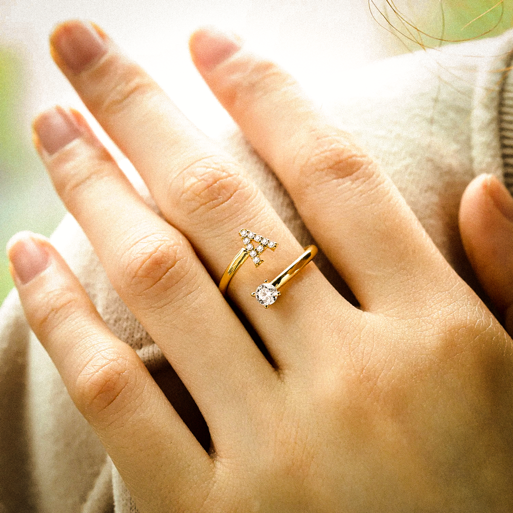 Kubisk Zirkonium Initialring