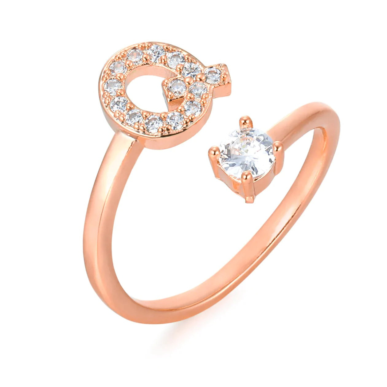 Kubisk Zirkonium Initialring