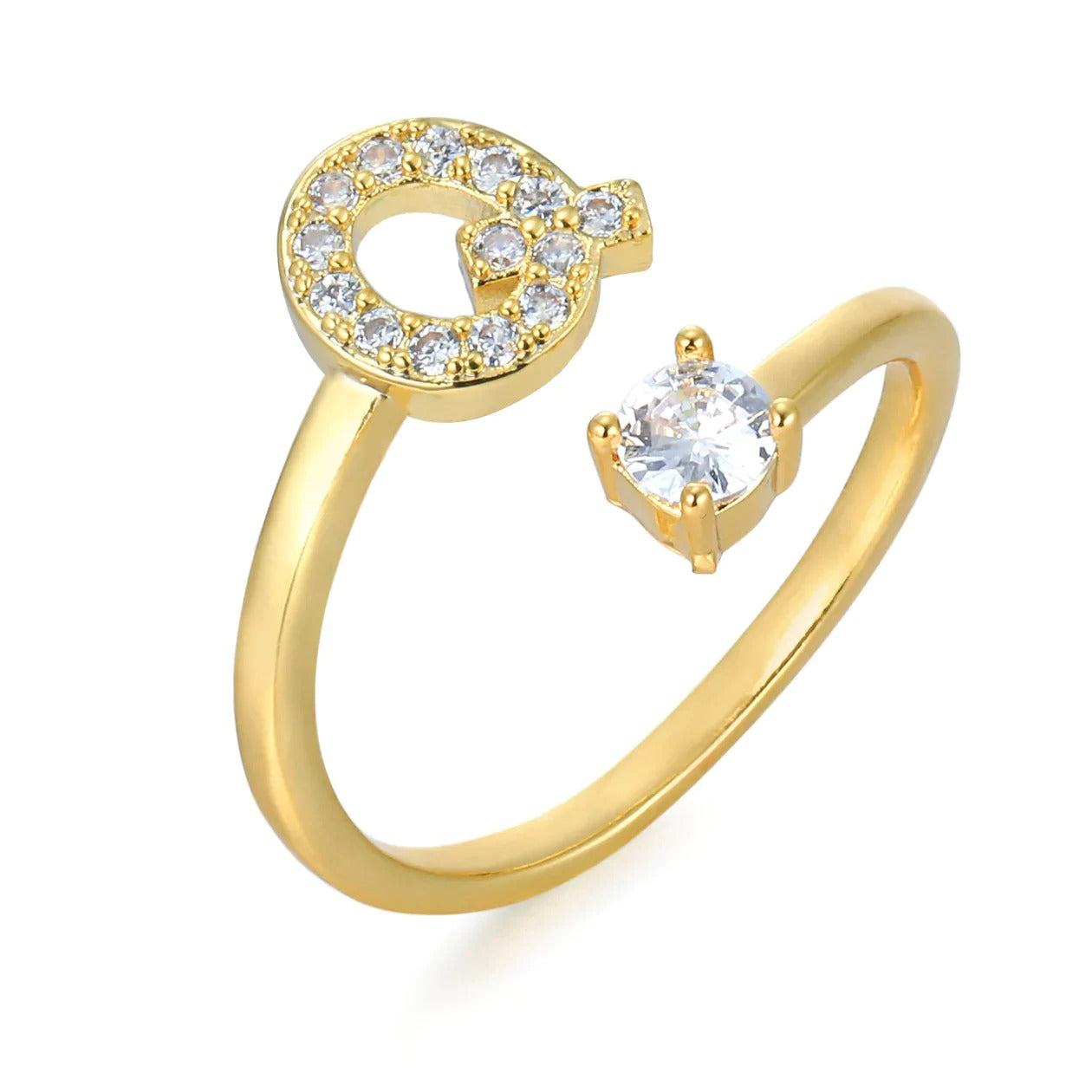 Kubisk Zirkonium Initialring