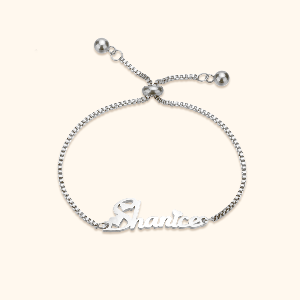 Lyxigt Namn Armband