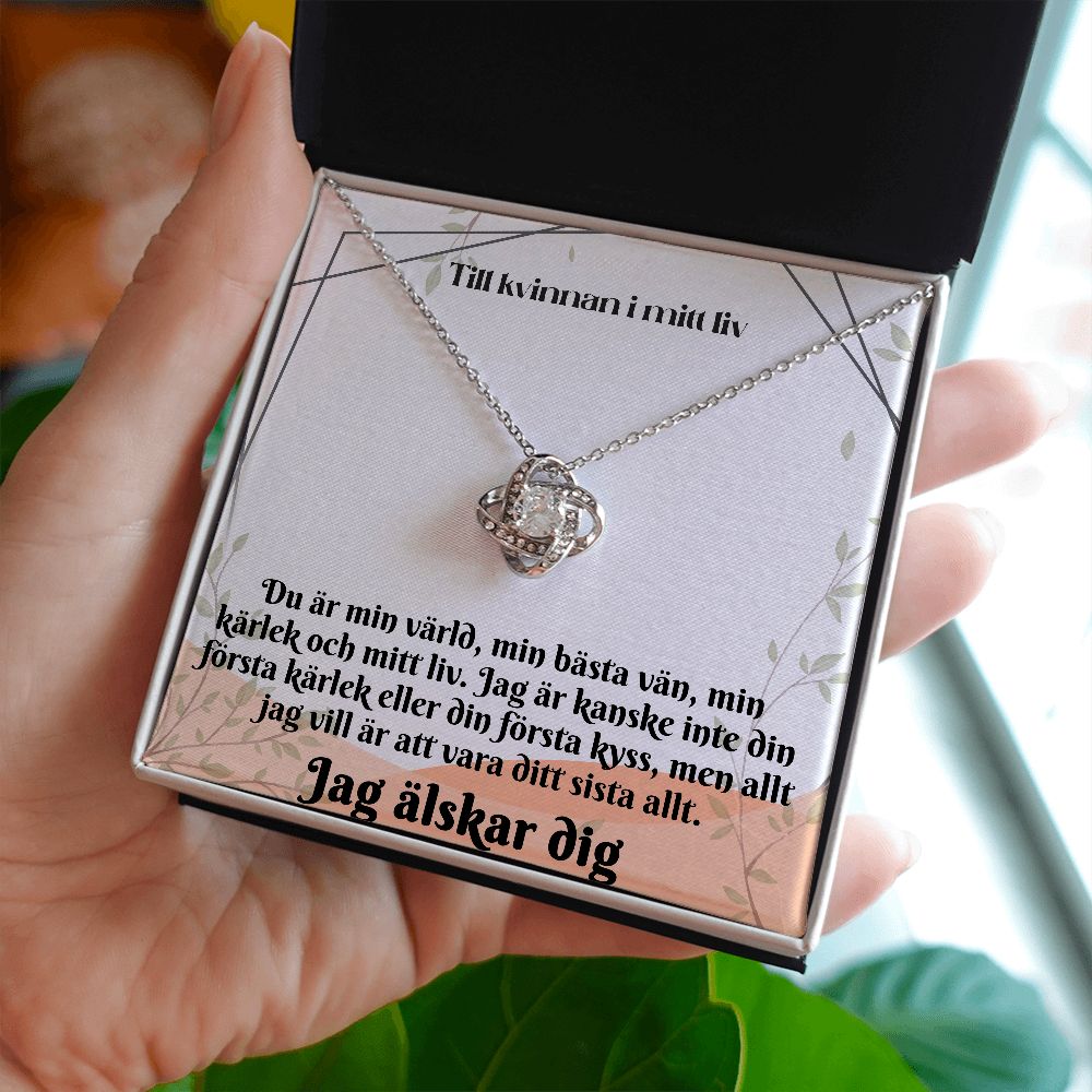 Till Kvinnan I Mitt Liv Halsband