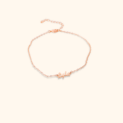 Personalized Anklet with Name