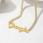 Personligt Signatur Namn Halsband