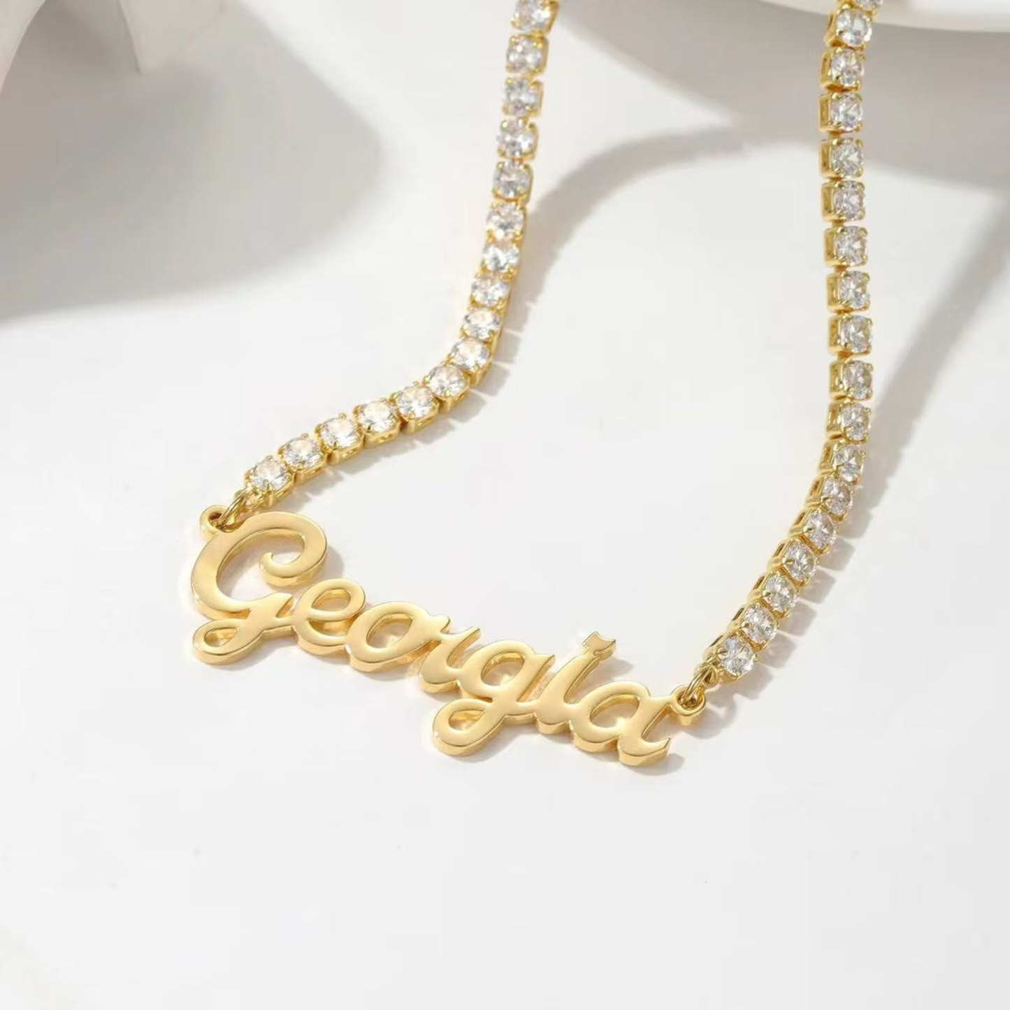 Personligt Signatur Namn Halsband