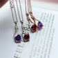 Bottle post the birthplace necklace