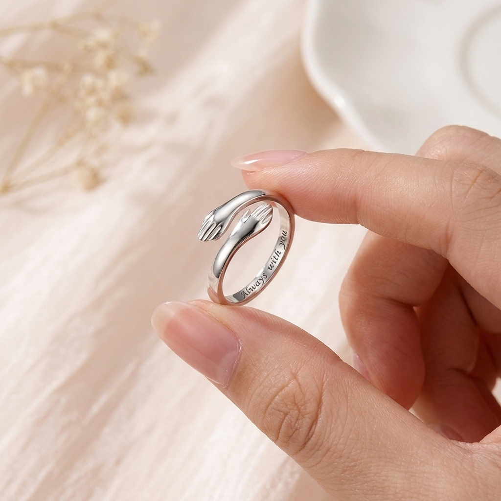 “Min kära dotter” omfamnings Ring
