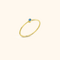 Gnistrande ring med månadssten