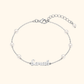 Personligt Dainty Pärl Namn Armband