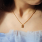 Personligt Initial Tag Halsband