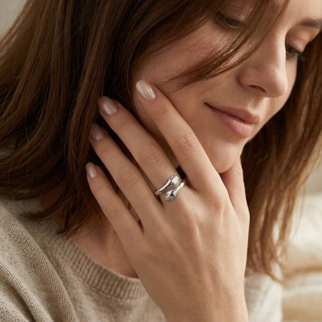 “Min kära dotter” omfamnings Ring