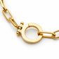 Elegant Paperclip Kedjearmband