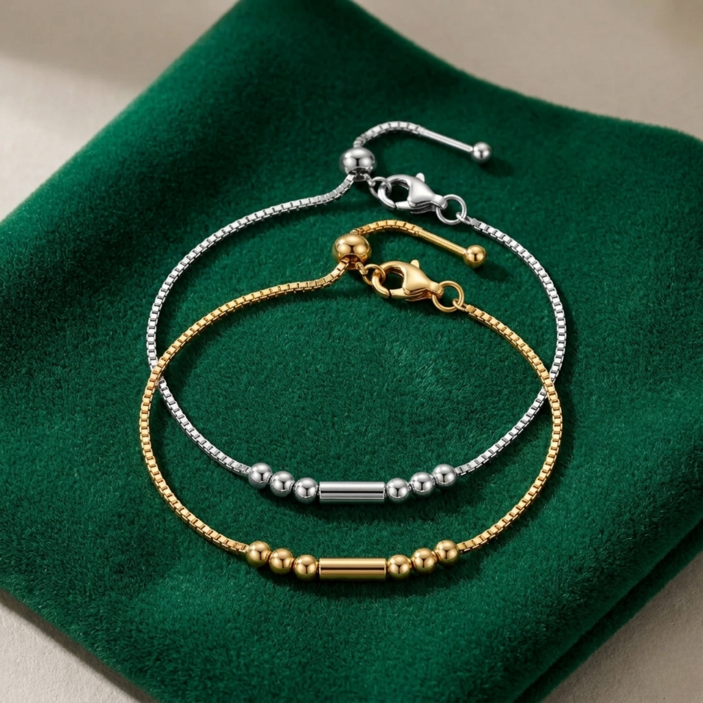 Personligt Morse Code Armband