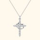 Kunglig Krona Kors Halsband