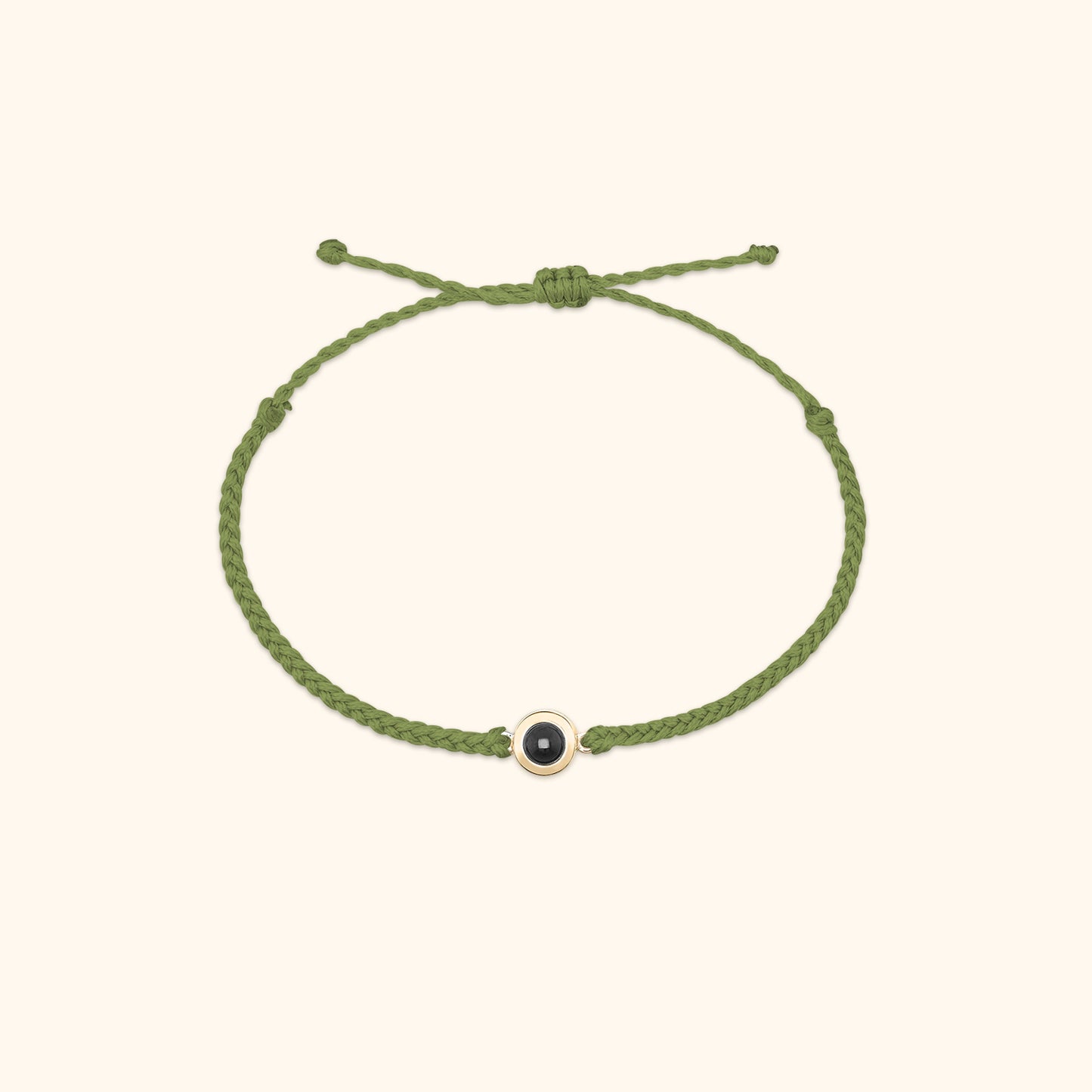 Personligt Cirkelfotoarmband