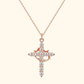 Kunglig Krona Kors Halsband