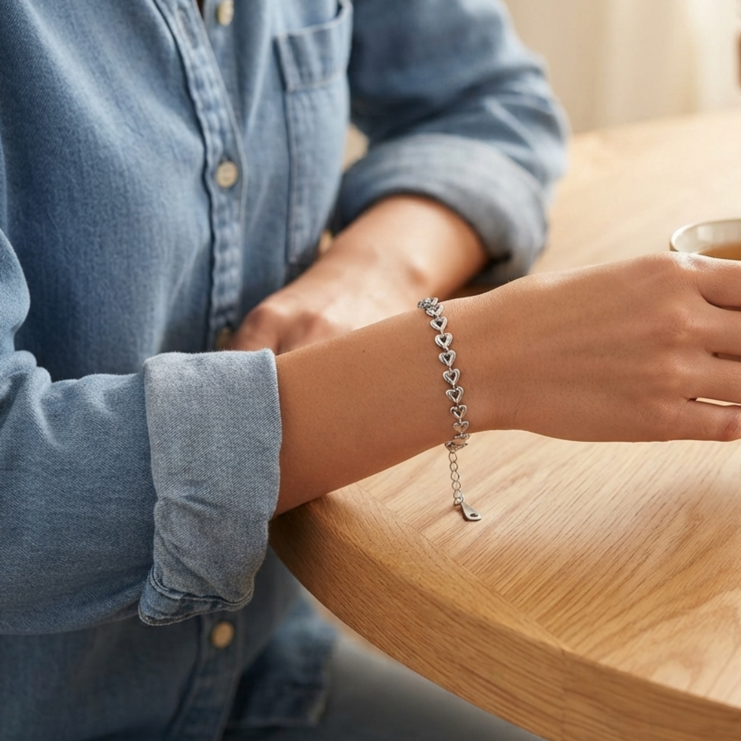 För Evigt Förbundna Hjärtan Armband