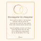 “Storasyster & Lillasyster” sammanflätad Ring