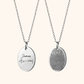 Anpassat Graverat Fingeravtrycks Halsband