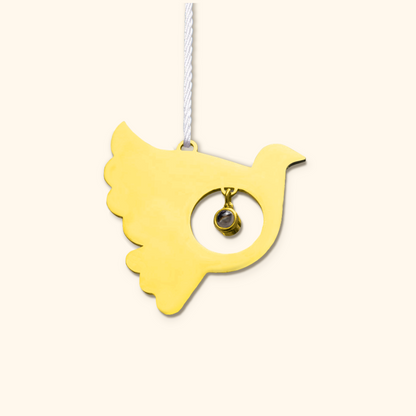 Personlig Foto Projektion Fågel Julegranshänge