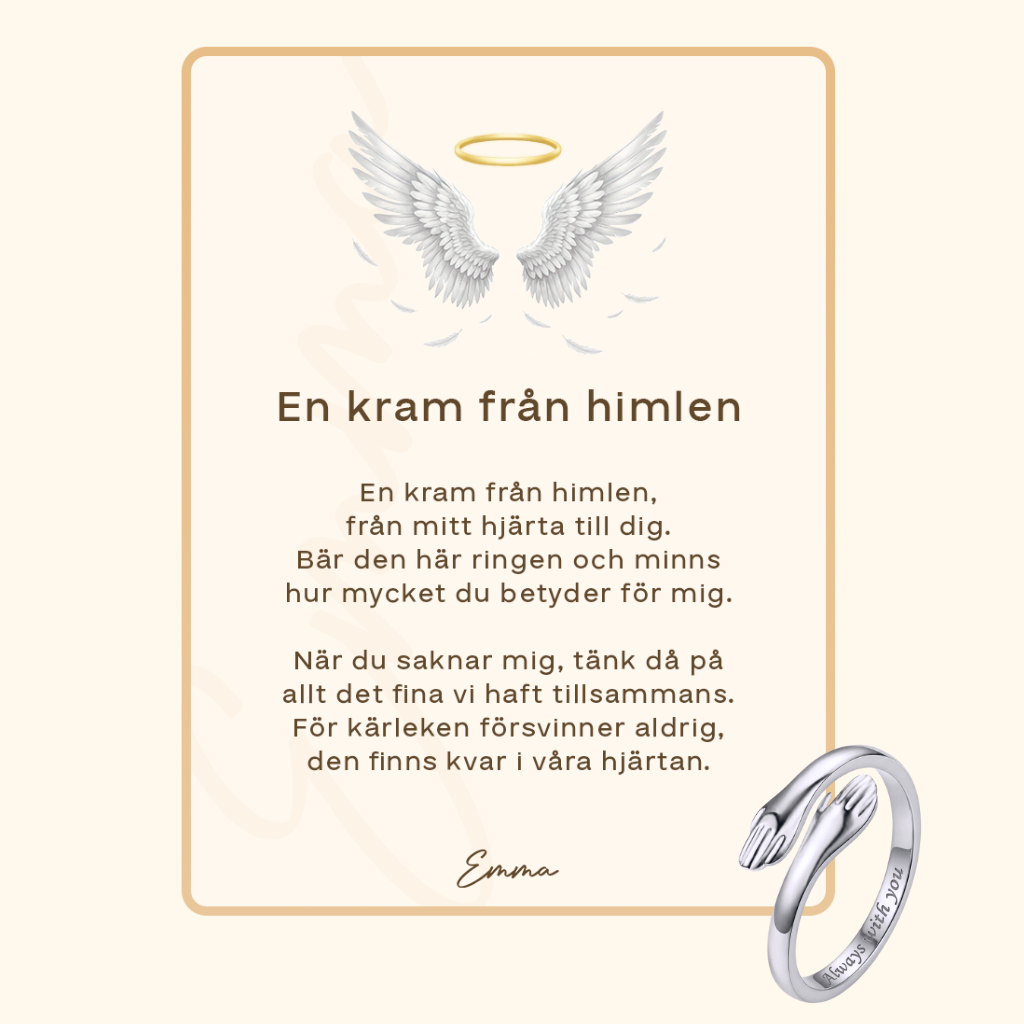 “En kram från himlen” Ring