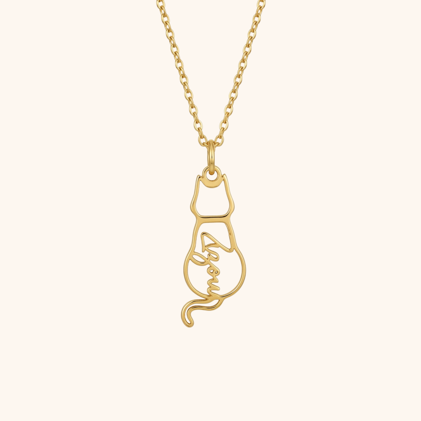 Personligt Katt Minnes Halsband