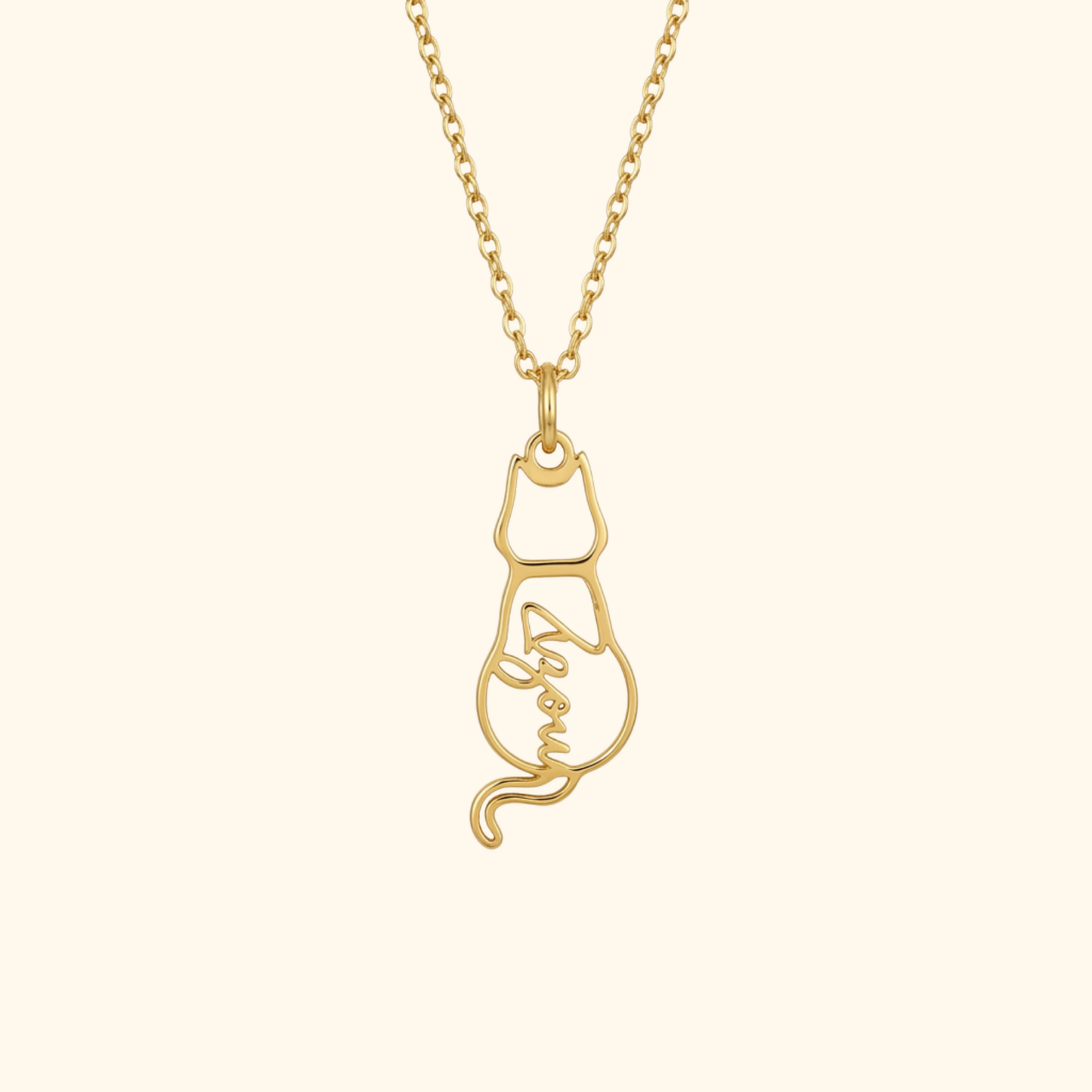Personligt Katt Minnes Halsband