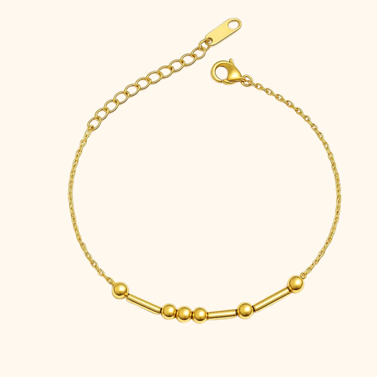 Personligt Morse Code Armband