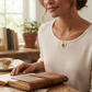 Personligt Graverat Fingeravtryck Halsband