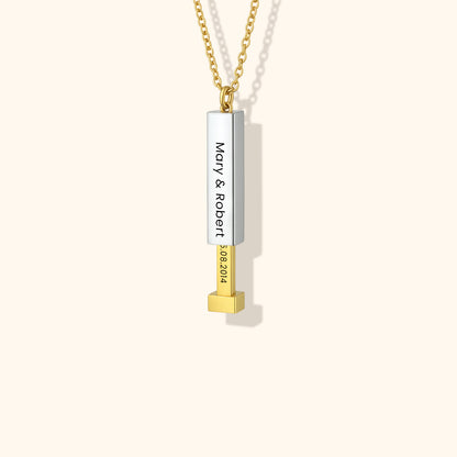 Halsband med Dold Meddelande