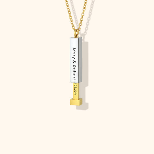 Halsband med Dold Meddelande