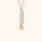 Halsband med Dold Meddelande