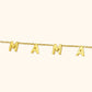 Personligt Graverat Initial Halsband