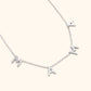 Personligt Graverat Initial Halsband