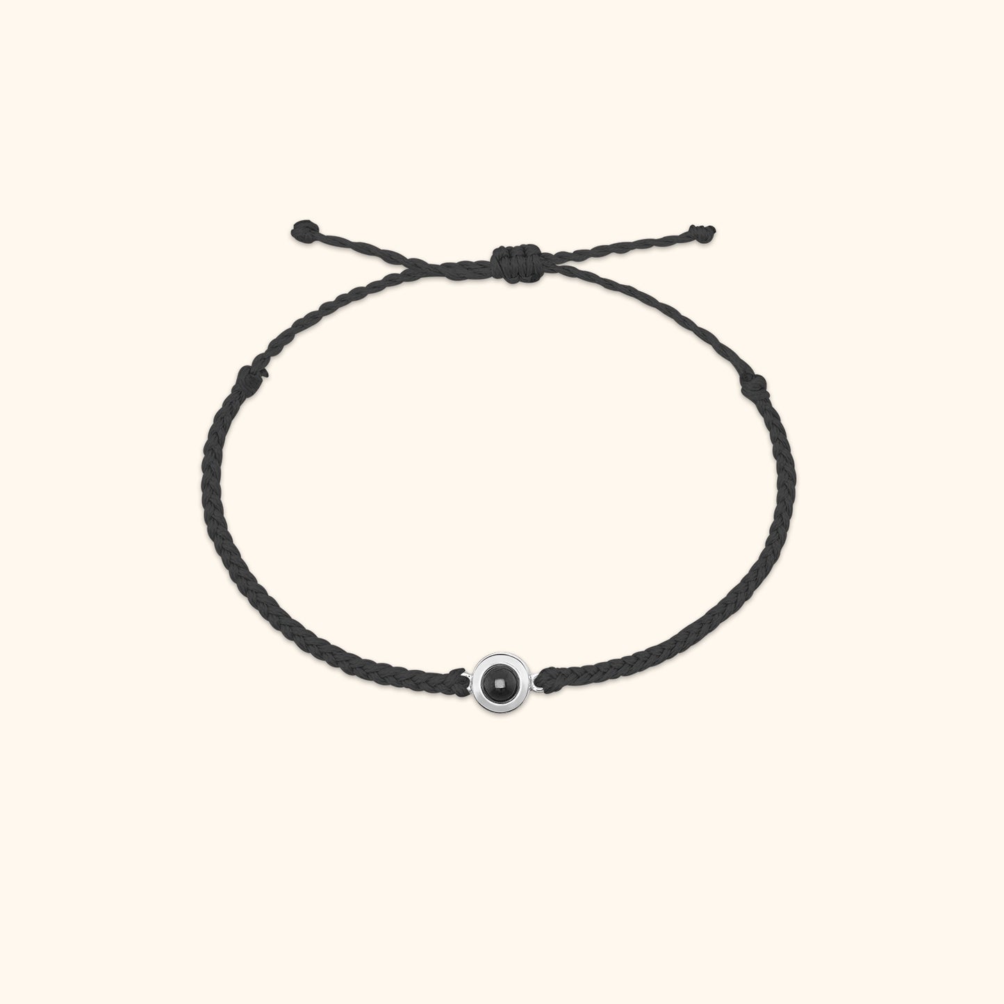 Personligt Cirkelfotoarmband